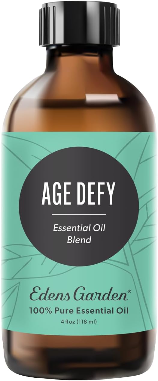 Edens Garden Age Defy Essential Oil Blend- 100% Pure Premium Grade, Undiluted, Natural, Therapeutic, Aromatherapy, The Best for Skin, Face, Kid Safe 118 ml (4 fl oz)