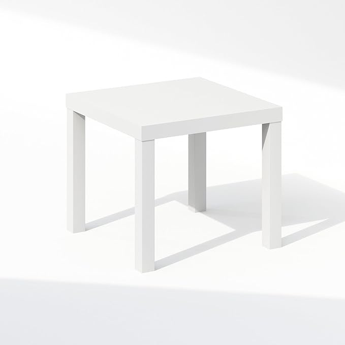 Furinno Classic Coffee Table, Square Modern Coffee Table
