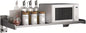 Wall-Mounted Kitchen Organizer – Microwave Spice Rack, Heavy-Duty & Easy Setup (Extra Large)