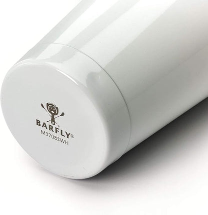 Barfly M37083WH Cocktail Tin, Small 18 oz (532 ml), White