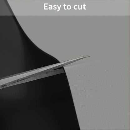 Table Pad Protector for Dining Room Table - Can Be Used On Both Sides Waterproof and Easy to Clean Good Flatness Used for Dining Table(Black+Gray 54x72)