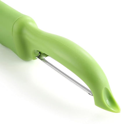Spring Chef Premium Swivel Vegetable Peeler, Soft Grip Handle and Ultra Sharp Stainless Steel Blades - Perfect Kitchen Peeler For Veggie, Fruit, Potato, Carrot, Apple - Green