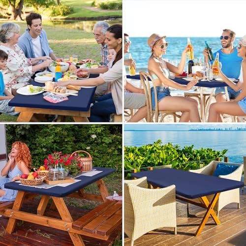 homing Rectangle Table Cloth Cover 6 Foot Elastic Fitted Tablecloth