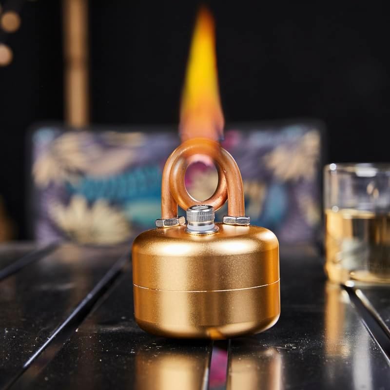Mini Alcohol Camping Stove with Stand