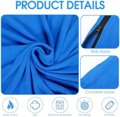 Hahafelt 6 Pack Sleeping Bags with Fleece Liner Adults Camping,Colorful
