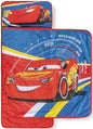 Jay Franco Kids Nap Mat with Embedded Pillow & Blanket – Soft 46"x20" Microfiber Sleeping Bag with Name Tag & Handle