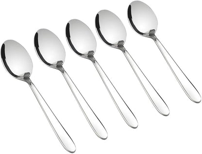 Kekow 12-Piece Stainless Steel Dessert Spoons
