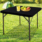 homing Square Table Cloth Cover 34" x 34" Black Elastic Fitted Tablecloth