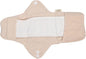 2pcs Reusable Washable Menstrual Pads Organic Cotton Panty Liners Strong Absorbent Breathable Sanitary Towels for Women Period and Postpartum Use Foldable Travel-Friendly