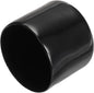 uxcell 20pcs Rubber End Caps 35mm ID Vinyl PVC Round Tube Bolt Cap Cover Screw Thread Protectors Black