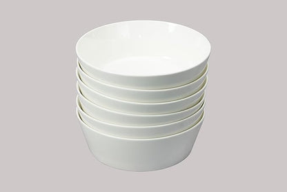 Bone China Cone Shape, Elegance White Serving Bowl 45oz, Case of 6