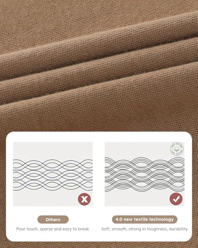 Yoofoss Baby Sleep Sack 6-12 Month 0.5TOG 100% Organic Cotton 2-Way Zipper