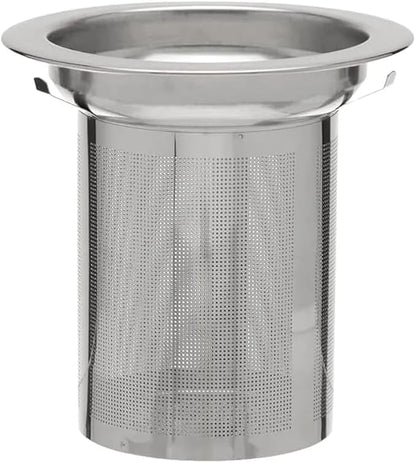 25oz (750ml) Borosilicate Glass Teapot with Removable Stainless Steel Infuser with Gift Box – Heat Resistant Clear Tea Pot for Loose Leaf, Herbal & Blooming Tea – Stovetop, Microwave & Dishwasher Safe