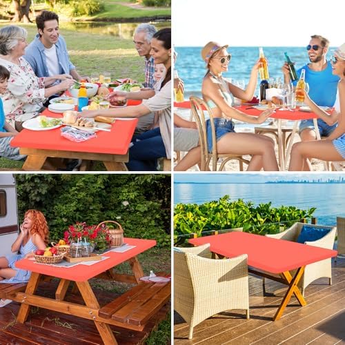 homing Rectangle Table Cloth Cover 8 Foot Elastic Fitted Tablecloth