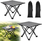 2 Pcs Portable Camping Table, Folding Beach Table