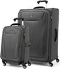 Travelpro Maxlite 5 Softside Expandable 2-Piece Luggage Set — Carry-On and Large Checked Luggage — Shadow Grey