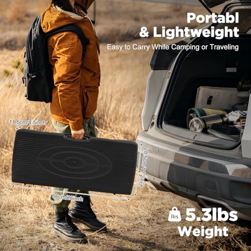 Camping Stove, Portable Butane Camping Stove, Propane Stove 2 Burner Propane Gas Stove, Double Auto Ignition Camping Burner LPG for RV, Apartments, Motorhome, Outdoor, Indoor