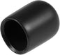 uxcell 20pcs Rubber End Caps 9mm ID Vinyl Round Tube Bolt Cap Cover Thread Protectors Black