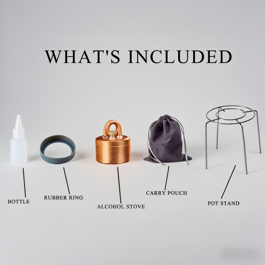 Portable Mini Camping Alcohol Stove 50ml
