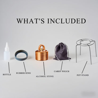 Portable Mini Camping Alcohol Stove 50ml