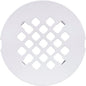 Artiwell 4-1/4” OD Snap-in Shower Drain Cover, Round Shower Drain Strainer Grid, Replacement Cover, Designed for Long-Lasting