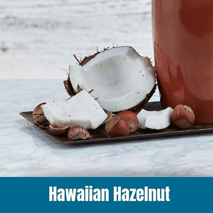 Door County Coffee Hawaiian Hazelnut Flavored -10oz Bag - Ground Medium Roast - 100% Arabica - Hawaiian Hazelnut