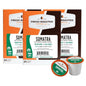 Fresh Roasted Coffee, Organic Sumatra | 100% Single Origin, USDA Organic, Kosher | Medium Roast K-Cup Compatible | 72 Pods