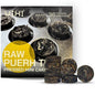 VIXI Raw Puerh Tea, 36 Mini Puer, 100% Natural from Ancient Tea Tree, Premium Green Pu-erh for Hot & Cold Brew