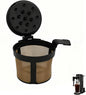 Coffee filter compatible with Ninja PB051 / PB040 / PB041ST-coffee grinder compatible with Ninja beans - gold 304 stainless steel mesh reusable - Coffee pod accessories 2PCS (1)