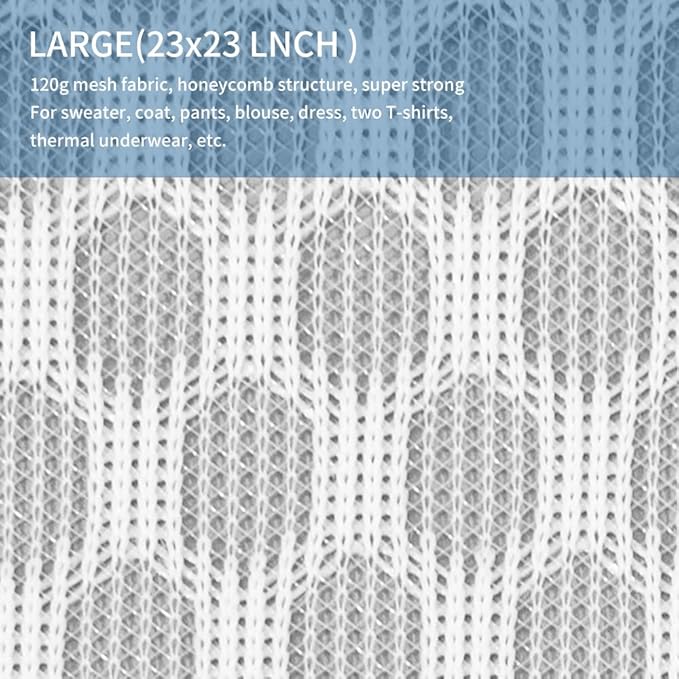3 Pcs 24 * 24 inch large laundry bag, laundry storage, washing machine bag with zipper mesh, travel storage and sorting bag for Clothes,Fitted sheets,Sweater, Shoes