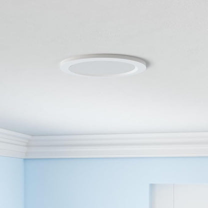 Sunco 6 Pack 6 Inch LED Recessed Light with Night Light, Slim Ceiling Lighting, 1500 Lumens, 15W (110W Equivalent), Selectable CCT 2700K/3000K/4000K/5000K/6000K, Dimmable, Canless with Junction Box.