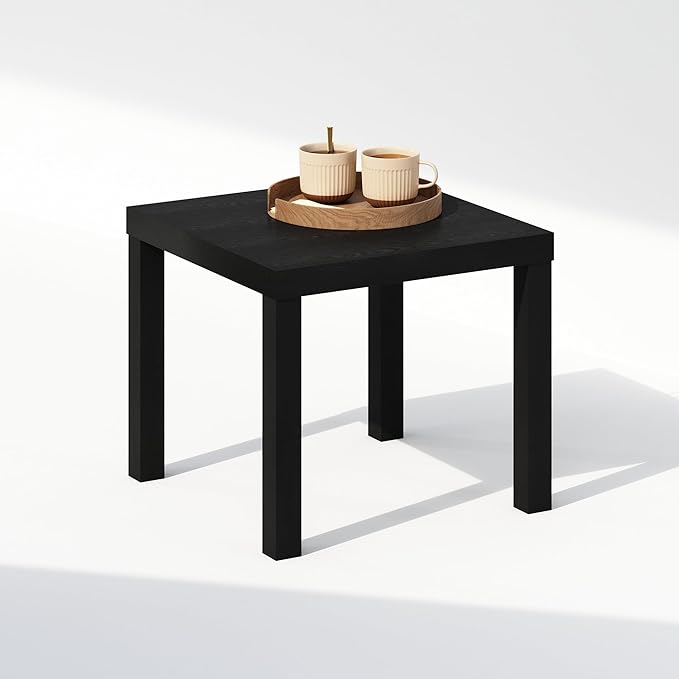 Furinno Classic Coffee Table, Square Modern Coffee Table