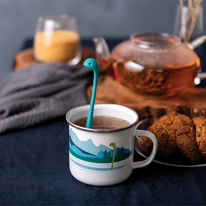 OTOTO Nessie Tea Infuser Set - Cup & Spoon - Loose Leaf Tea Infuser