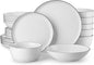 MALACASA 24-Piece Dinnerware Set