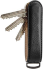 Jibbon Italian Premium Leather Key Organizer - Stylish Key Holder with Marine Grade 316 Stainless Steel, Compact EDC Keychain