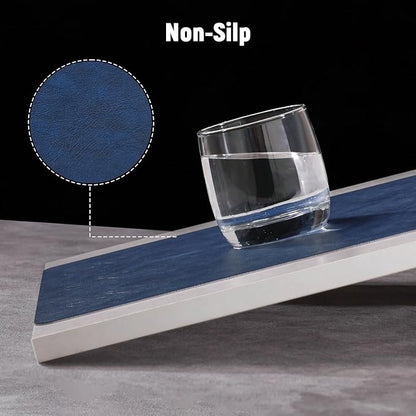 Vinyl Placemats Set of 6, Dual Sided Place Mats