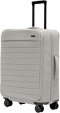 Away Softside Medium Checked Suitcase, 26 Inch Lightweight, Expandable Luggage For Men & Women, Durable Nylon Exterior, TSA Approved Lock, Ideal For Trips 1-2 Weeks, Cloud Gray