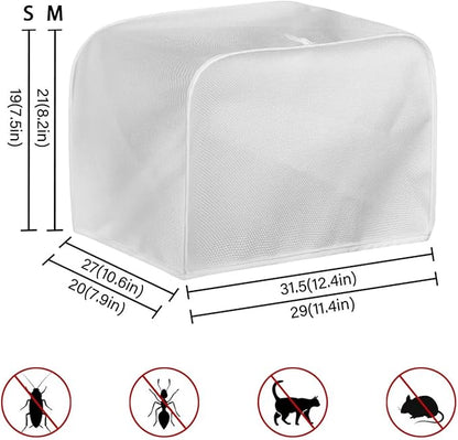 Rooster Kitchen Blender Dust Cover Sunflower Bread Maker Toaster Protector Lightweight Coffee Maker Appliance Covers Size M