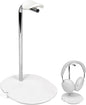 Sanus Sonos Ace Headphones Stand - Premium Stand w/Silicone Cradle Prevents Creasing & Built-in Cable Management w/Magnetic Clip for Fast Charging - Tool-Free Setup - White Sonos Headphones Holder