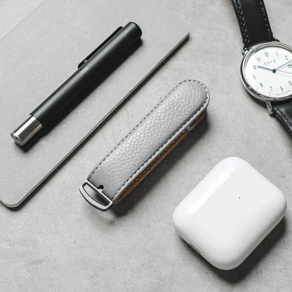 Jibbon Italian Premium Leather Key Organizer - Stylish Key Holder with Marine Grade 316 Stainless Steel, Compact EDC Keychain