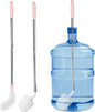5 Gallon Water jug Cleaning Brush，2 Pack Bucket Brush, Kettle Brush, Cleaning Extra Long Bottles, 5 Gallon Jug Cleaner, Water Bottle Brush，Carboy Brush.