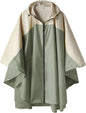 SaphiRose Unisex Rain Poncho Hooded Waterproof Raincoat for Adults Women