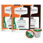 Fresh Roasted Coffee, Organic Java Taman Dadar | USDA Organic, RFA, Kosher | Medium Roast 72 Pods for K Cup Brewers