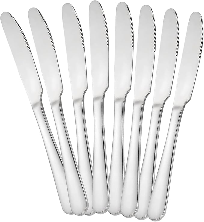 Stainless Steel Butter Knife, Dinner Knives, Spreader Table Knives, Suitable
