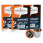 Fresh Roasted Coffee, Blackbeard's Revenge, Medium Roast, 72 Pods for K Cup Brewers