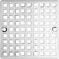 4" Shower Drain Cover - Square Floor Drain Cover Replacement - Hair Catcher/Drain Strainer for Bathrooms, Showers, and Sinks - SUS304 Stainless Steel & Chrome Plating
