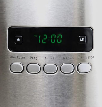 Kenmore 40706 12-Cup Programmable Aroma Control Coffee Maker in Stainless Steel