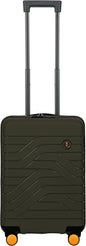 Bric's B|Y Ulisse Spinner Carry-On Suitcase, Lightweight Expandable Hard Shell Luggage with TSA Lock and Smooth 360° Wheels 21 Inch – Olive
