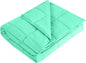 L'AGRATY Weighted Blanket - 60"x80" 15lbs Cooling Breathable Heavy Blanket Microfiber Material with Glass Beads Big Blanket for Adult All-Season Summer Fall Winter Soft Thick Comfort Blanket