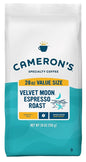 Cameron's Coffee Roasted Whole Bean Coffee, Velvet Moon Espresso Roast, 28 Ounce